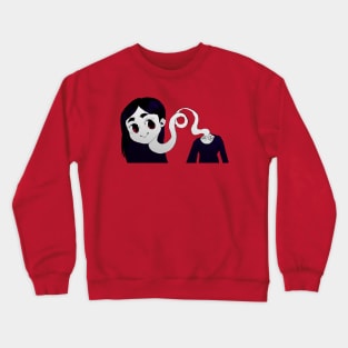 Rokurokubi Long-Neck Woman Yokai Crewneck Sweatshirt